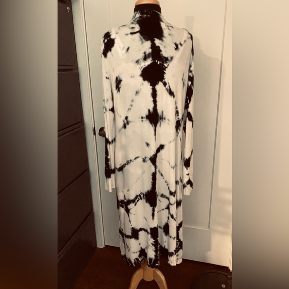 Vintage Tie-Dye Long Duster - Picture 3 of 5